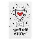 You’ve Won My Heart | Mix & Match Soft Fun-Flirty Lovers’ Towels