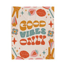 Vintage Boho Good Vibes Only | Mix & Match Soft Fun-Flirty Lovers’ Blankets