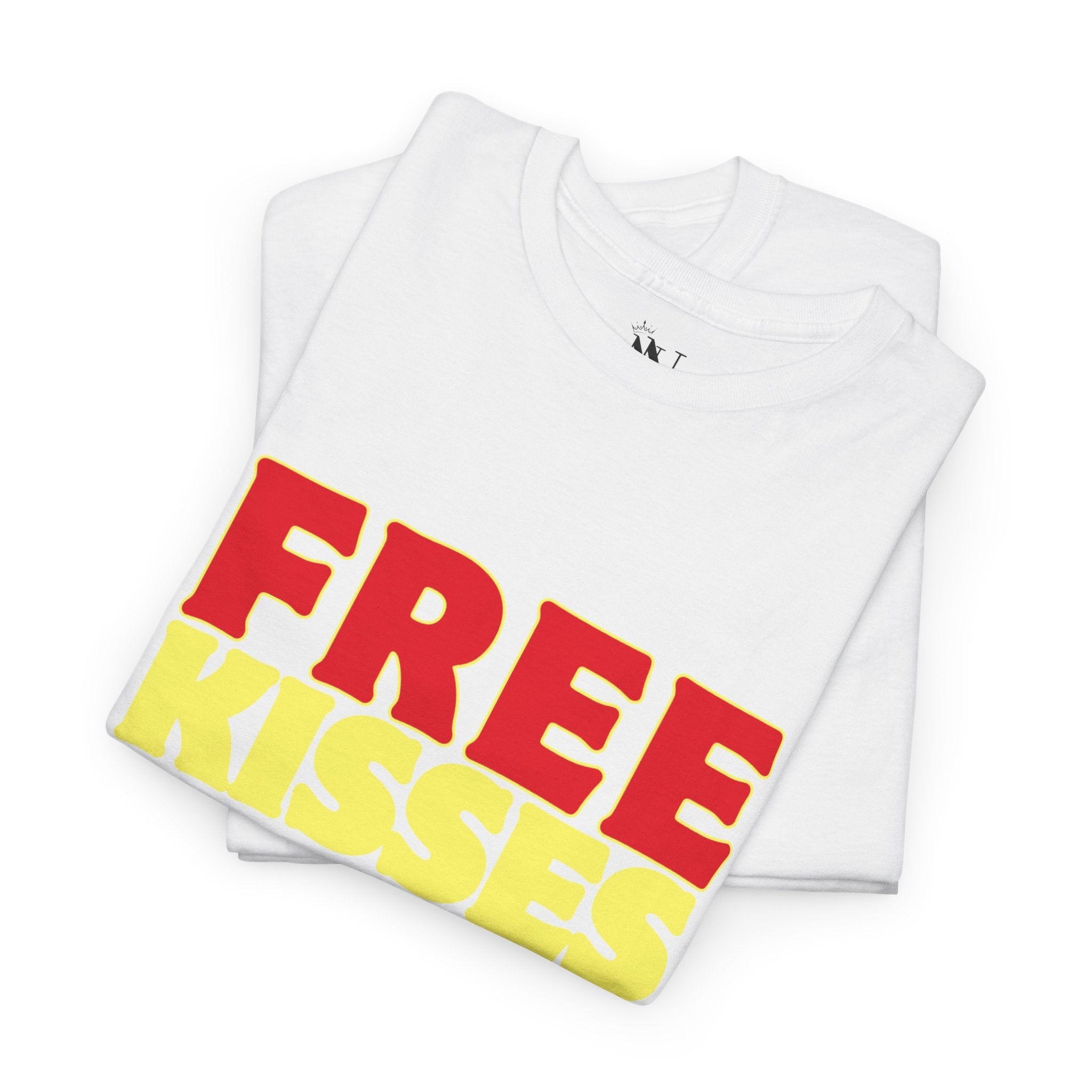Free Kisses! | Mix & Match 100% Cotton Unisex Fun-Flirty Lovers’ Tees