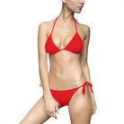 Red Strappy | Mix & Match Fun-Flirty Lovers’ String Bikinis