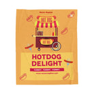 Hot Dog Delight | Mix & Match Velveteen Fun-Flirty Lovers’ Blankets