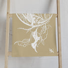 Mermaid On Moon Gold Cum Towel