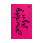 What Happened? Signature Pink Cum Towel