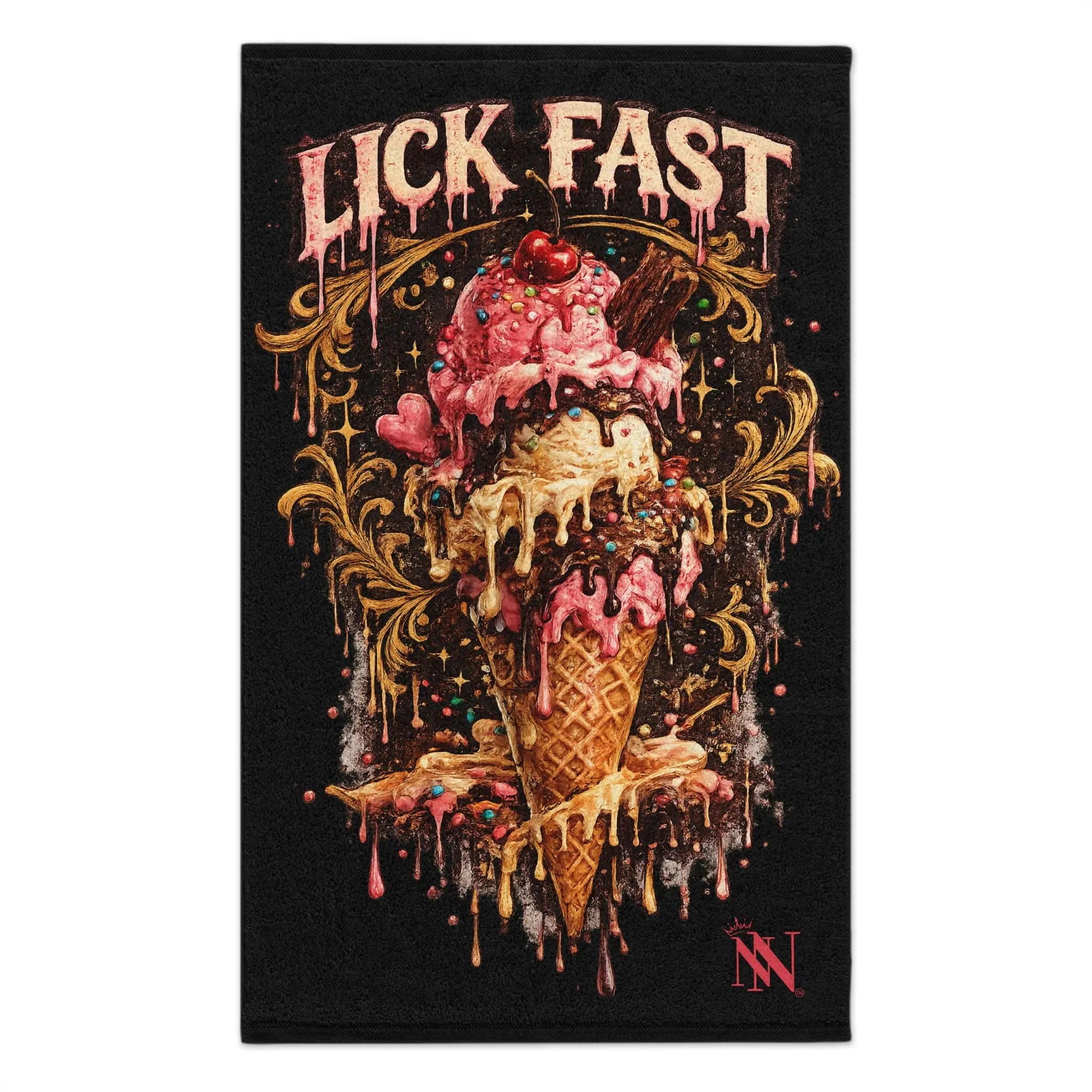 Lick Fast Melting Ice Cream Sex Towel