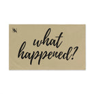 What Happened? Gold | Mix & Match Classic Fun-Flirty Lovers’ Towels