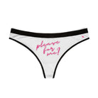Please for Me? | Mix & Match Women’s Fun-Flirty Lovers’ Thongs