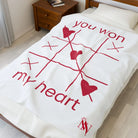 You Won My Heart | Mix & Match Velveteen Fun-Flirty Lovers’ Blankets