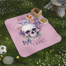 Long Time. Skull Floral | Nectar Napkins Fun-Flirty Lovers’ Sex Blankets
