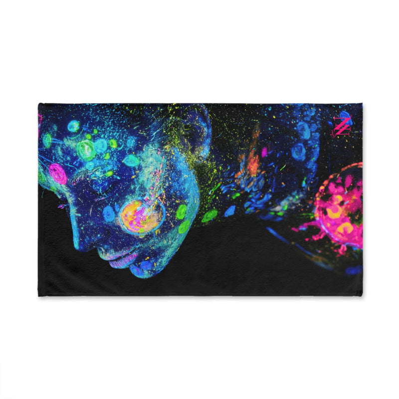She Glows Blacklight | Mix & Match Classic Fun-Flirty Lovers’ Towels