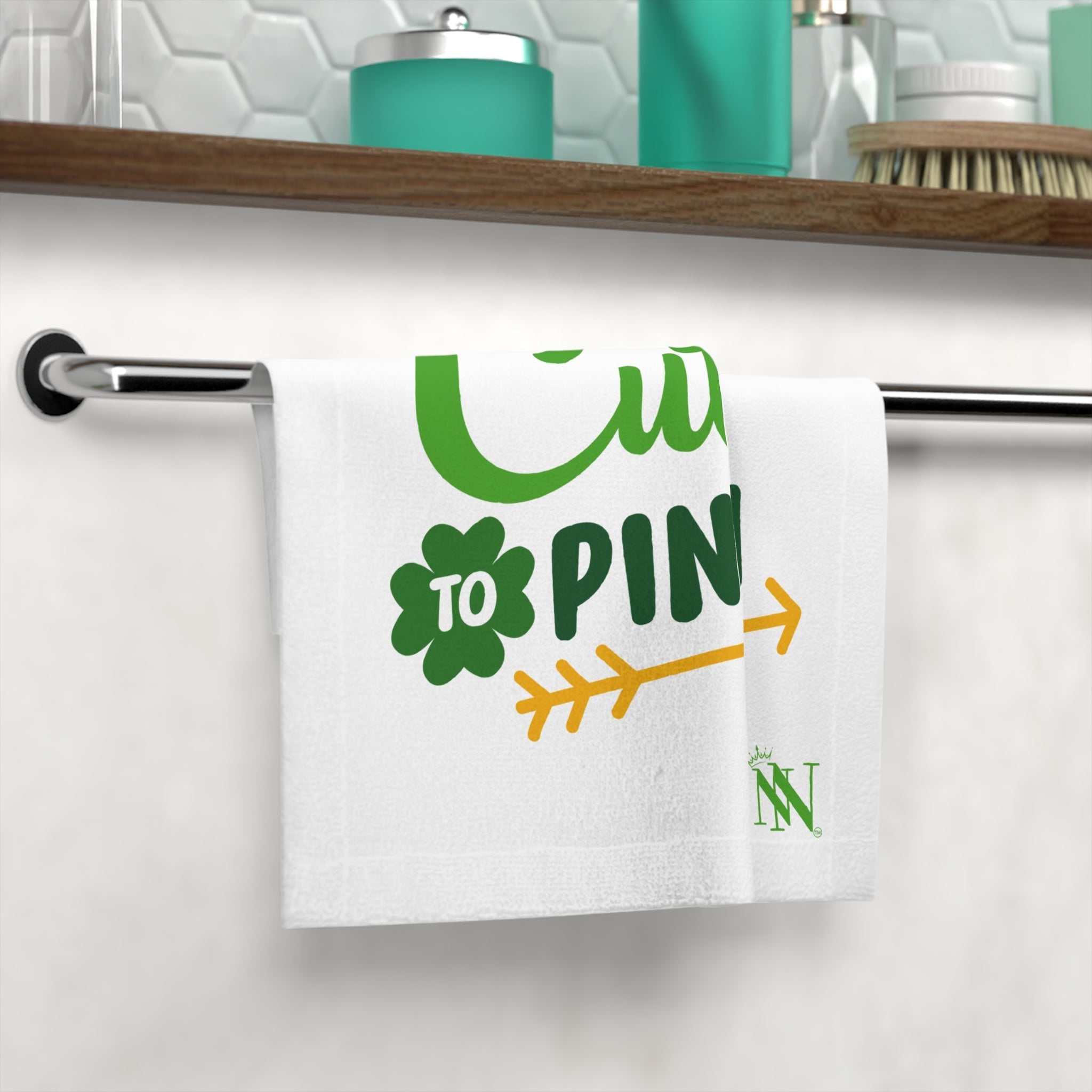 Too Cute to Pinch St. Patrick’s Day | Mix & Match Lils’ Fun-Flirty Lovers’ Towels