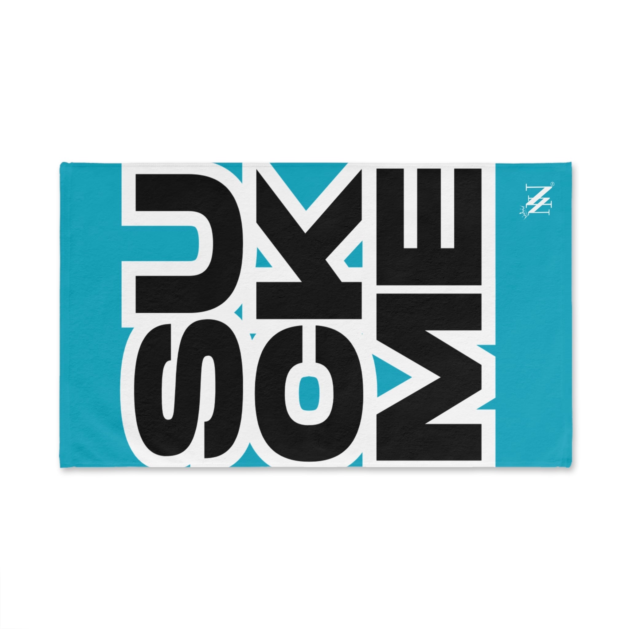 SUCK ME Block Letter Teal Cum Towel