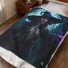 Gothic Witch Fantasy Women Couple Gifts Sexy Lovers’ Silky Soft Blanket
