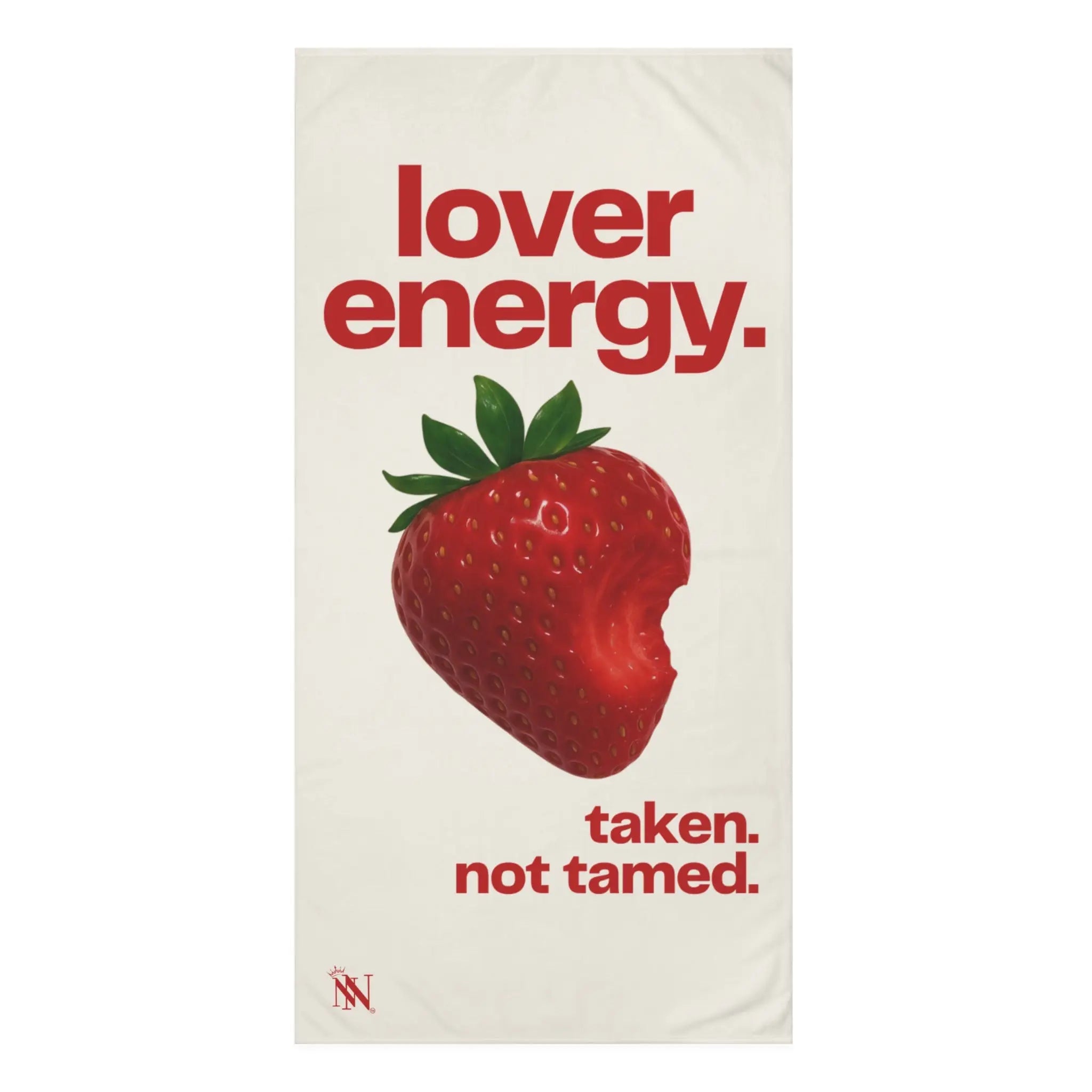 Lover Energy Taken Not Tamed Sex Towel