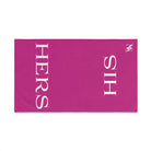 His Hers Shareable Pink | Mix & Match Classic Fun-Flirty Lovers’ Towels