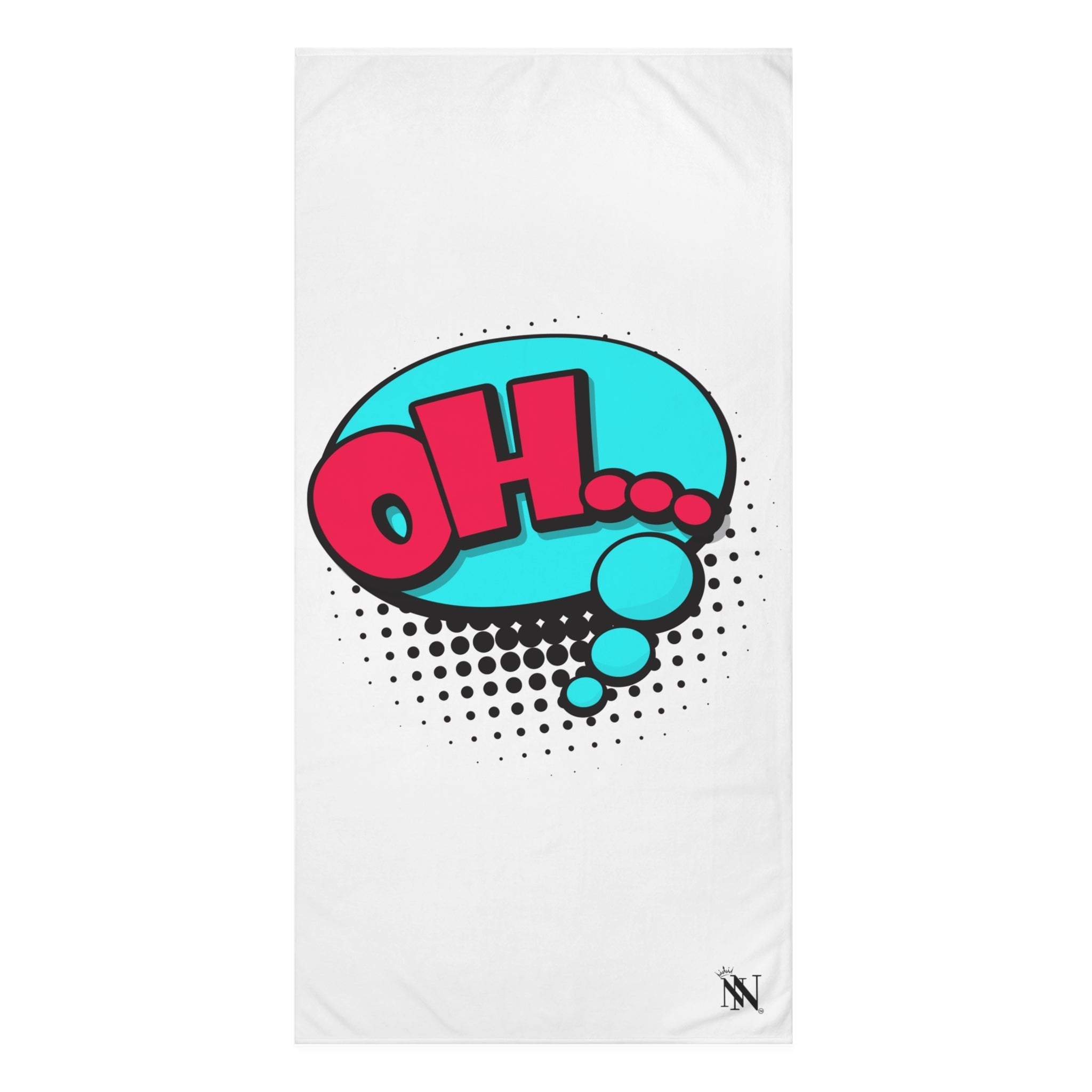 Thinking Oh... Cartoon Fun | Mix & Match XL Fun-Flirty Lovers’ Towels