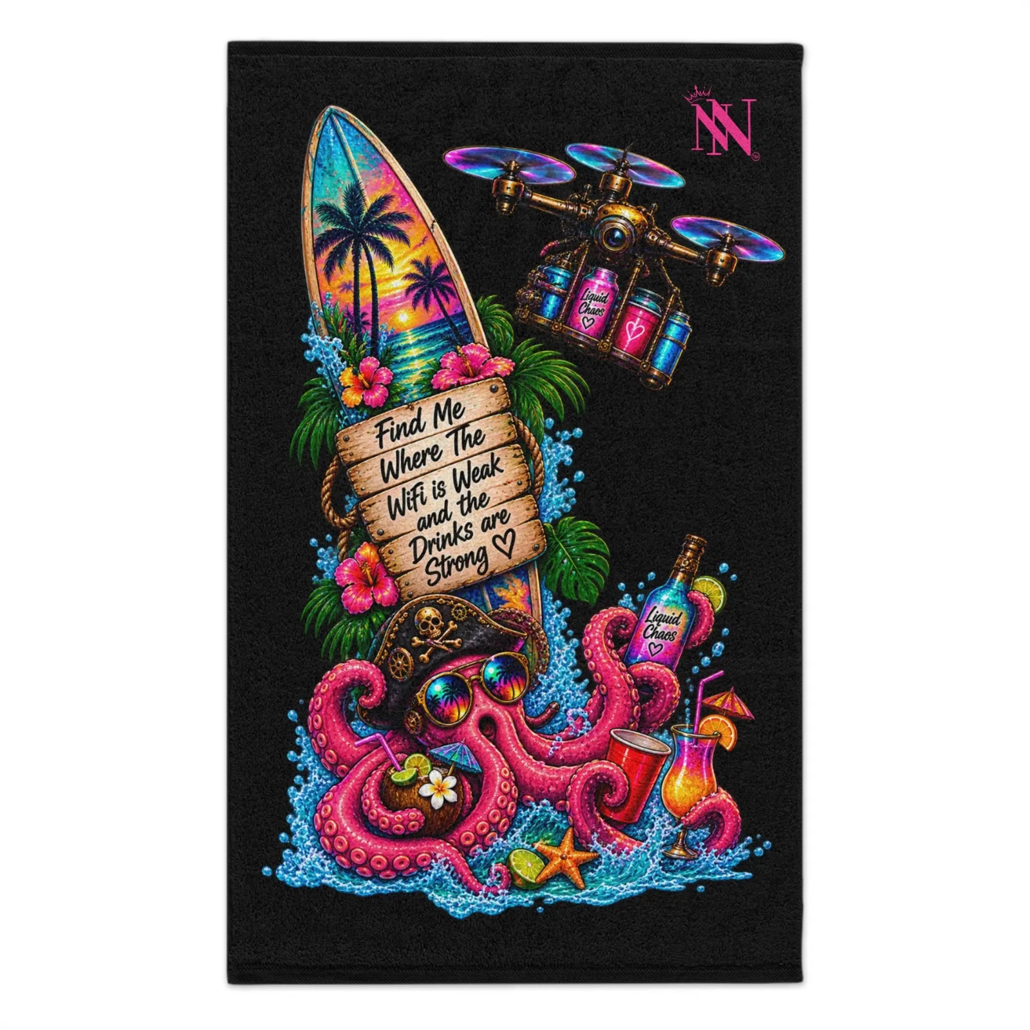 Liquid Chaos Spring Break Sex Towel