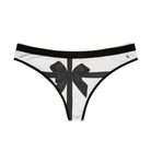 Unwrap Me Black Bow | Mix & Match Women’s Fun-Flirty Lovers’ Thongs