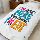 Because I Like to Eat | Mix & Match Fun-Flirty Lovers’ Blankets