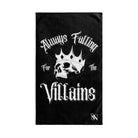 Always Falling for the Villains | Mix & Match Original Fun-Flirty Lovers’ Towels