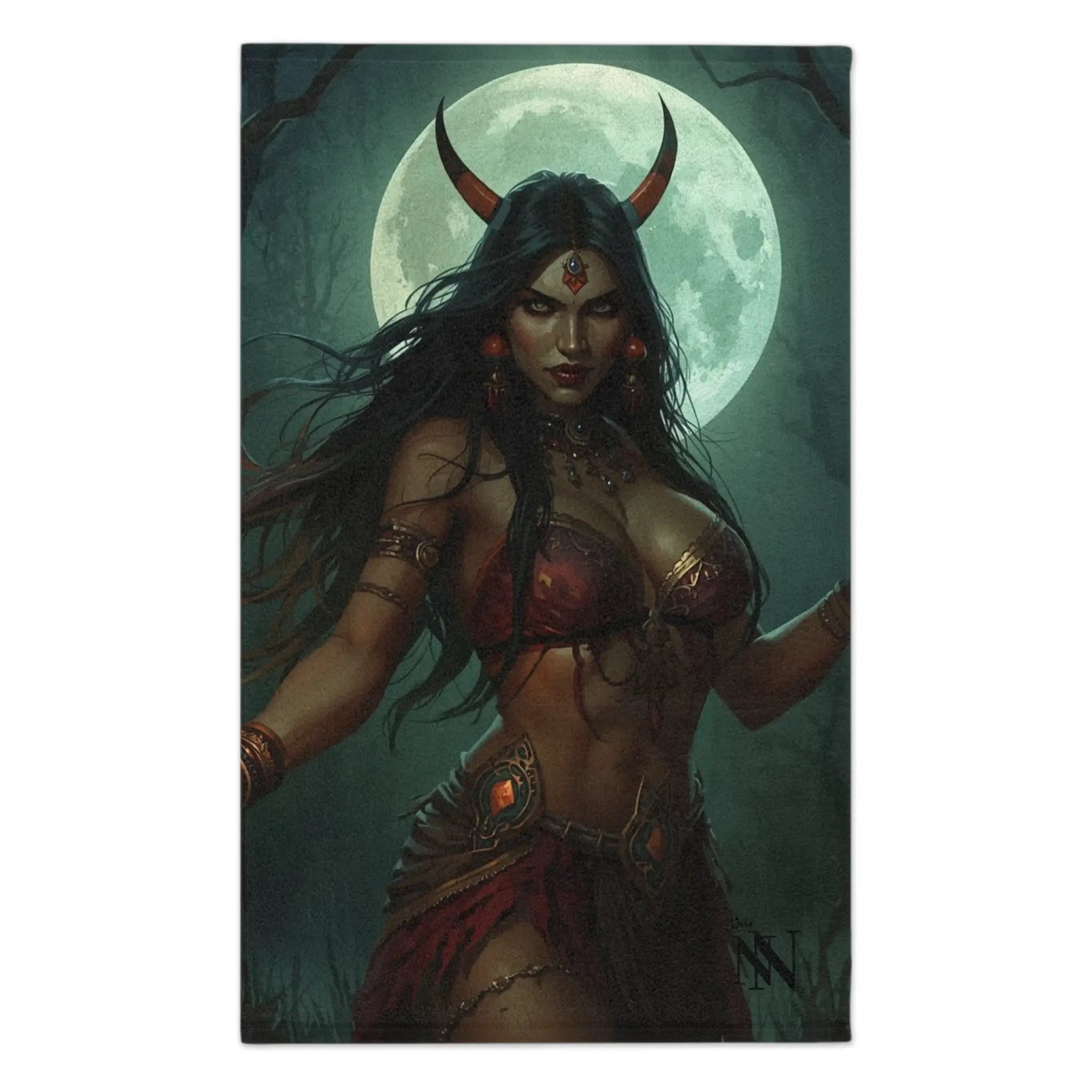 Horned Queen Fantasy Women Fun Sex Towel