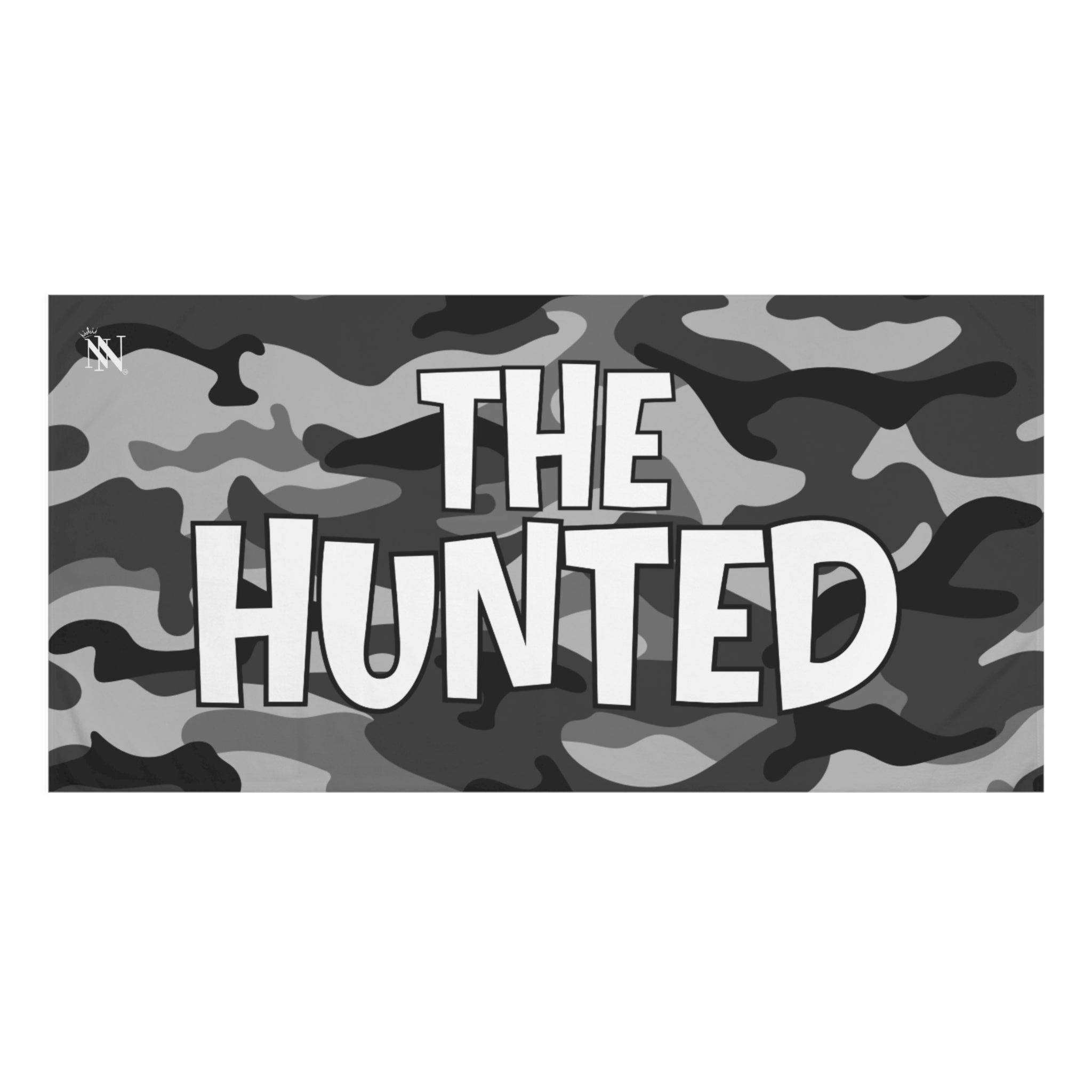 The Hunted Grey Camo Anal Towel