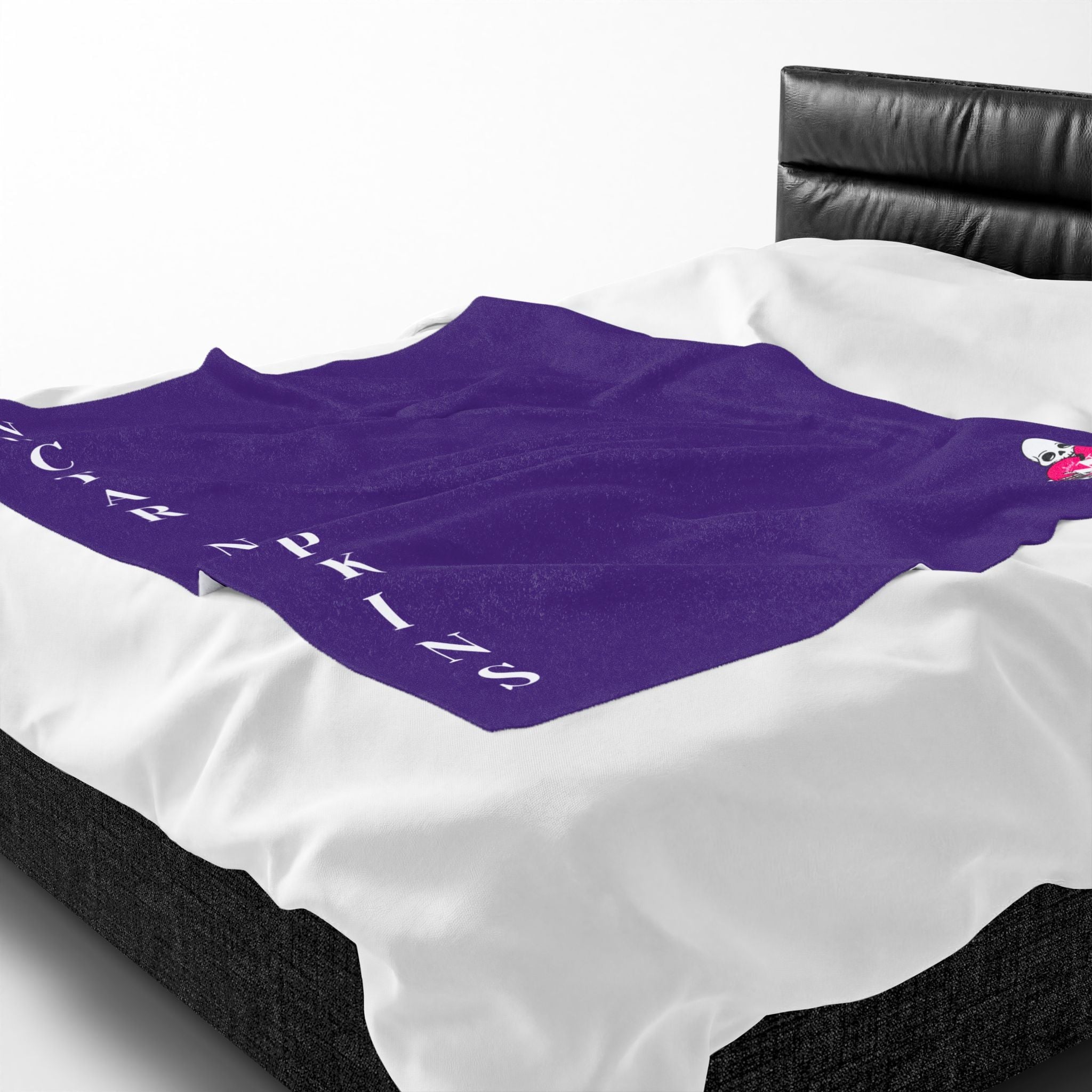 Nectar Napkins Brand Purple Love Blanket