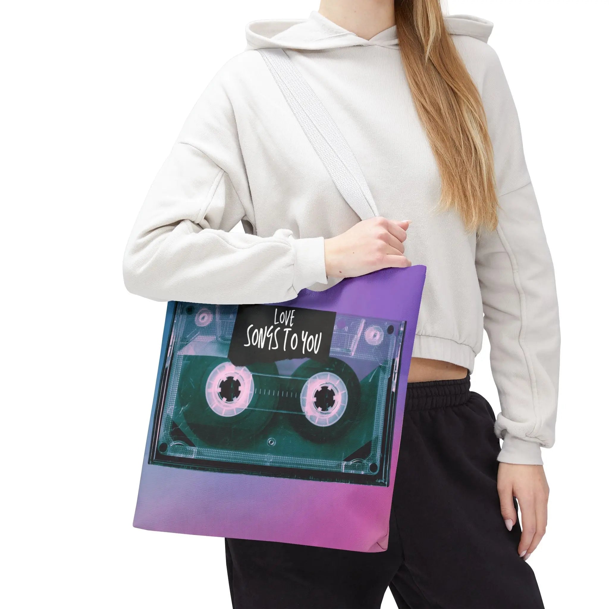 Love Songs to You Cassette Tape Tote Bag
