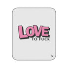 Love To Fuck | Mix Match Fun-Flirty Lovers’ Water-Resistant Blankets