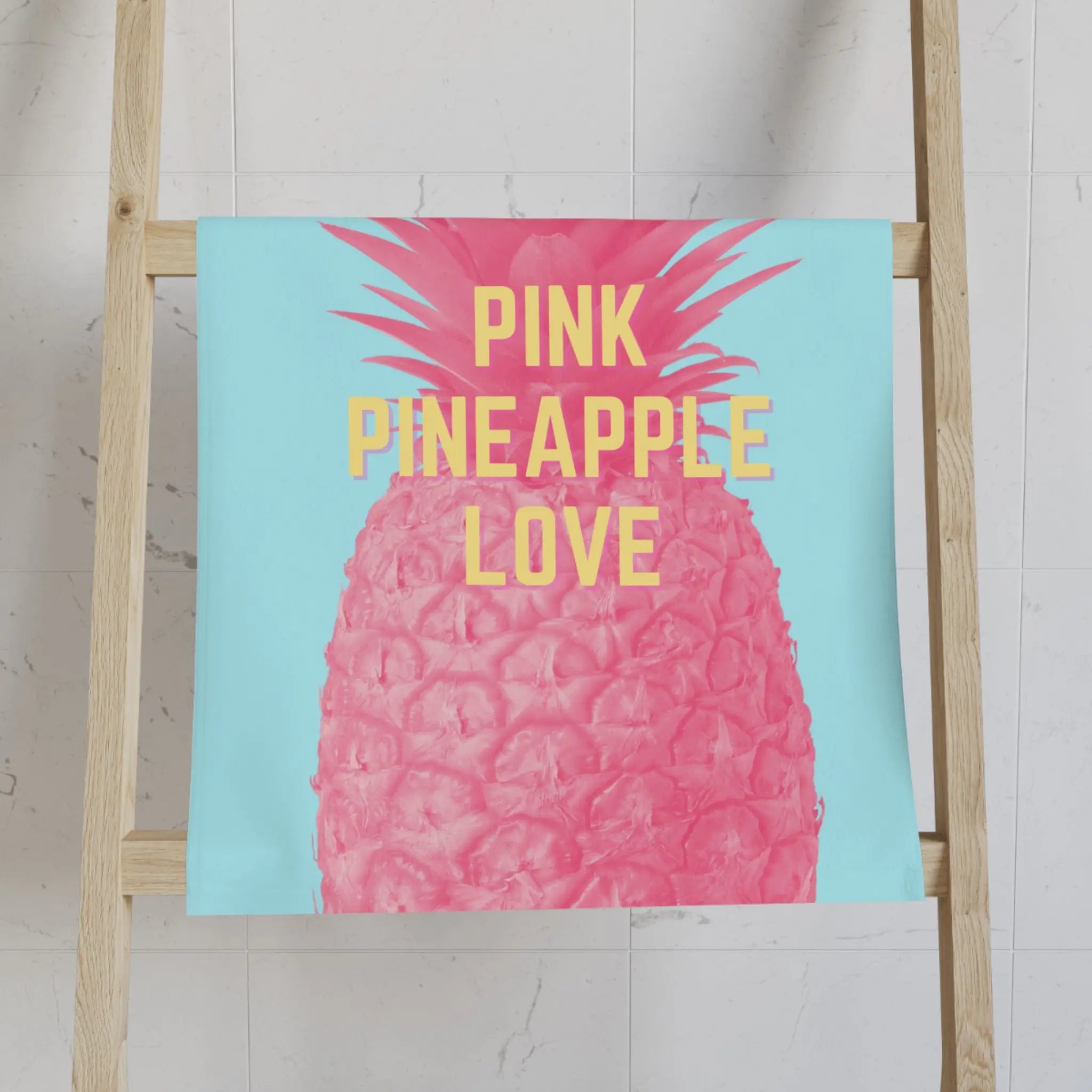 Pink Pineapple Love | Mix & Match Original Fun-Flirty Lovers’ Towels