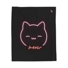 Meow Kitty Neon | Mix & Match Soft Fun-Flirty Lovers’ Blankets