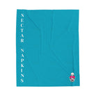 Nectar Napkins Brand Teal Love Blanket