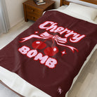 Cherry Bomb | Mix & Match Soft Fun-Flirty Lovers’ Blankets