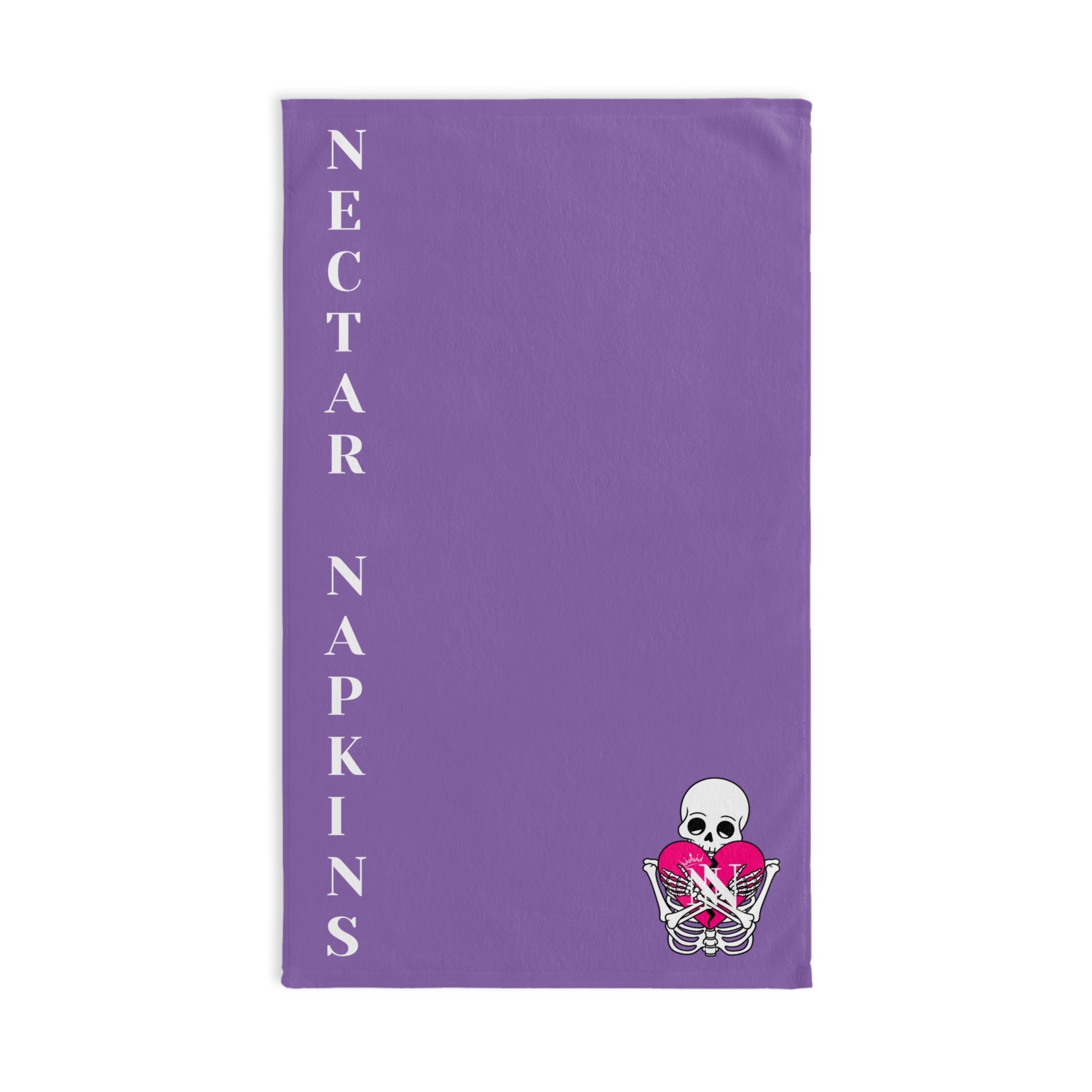 Nectar Napkins Brand Light Purple | Nectar Napkins Classic Fun-Flirty Lovers’ Towels