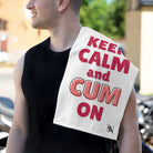 Keep Calm & Cum On | Mix & Match Soft Fun-Flirty Lovers’ Towels