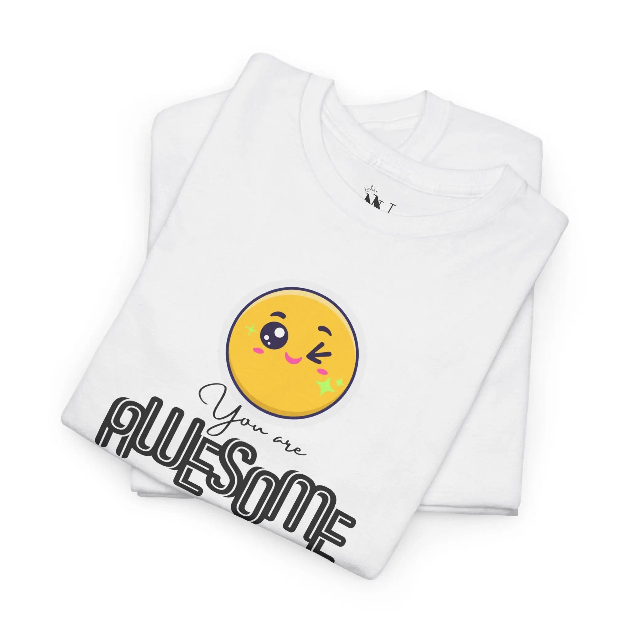 You Are Awesome Emoji Cotton T-Shirt