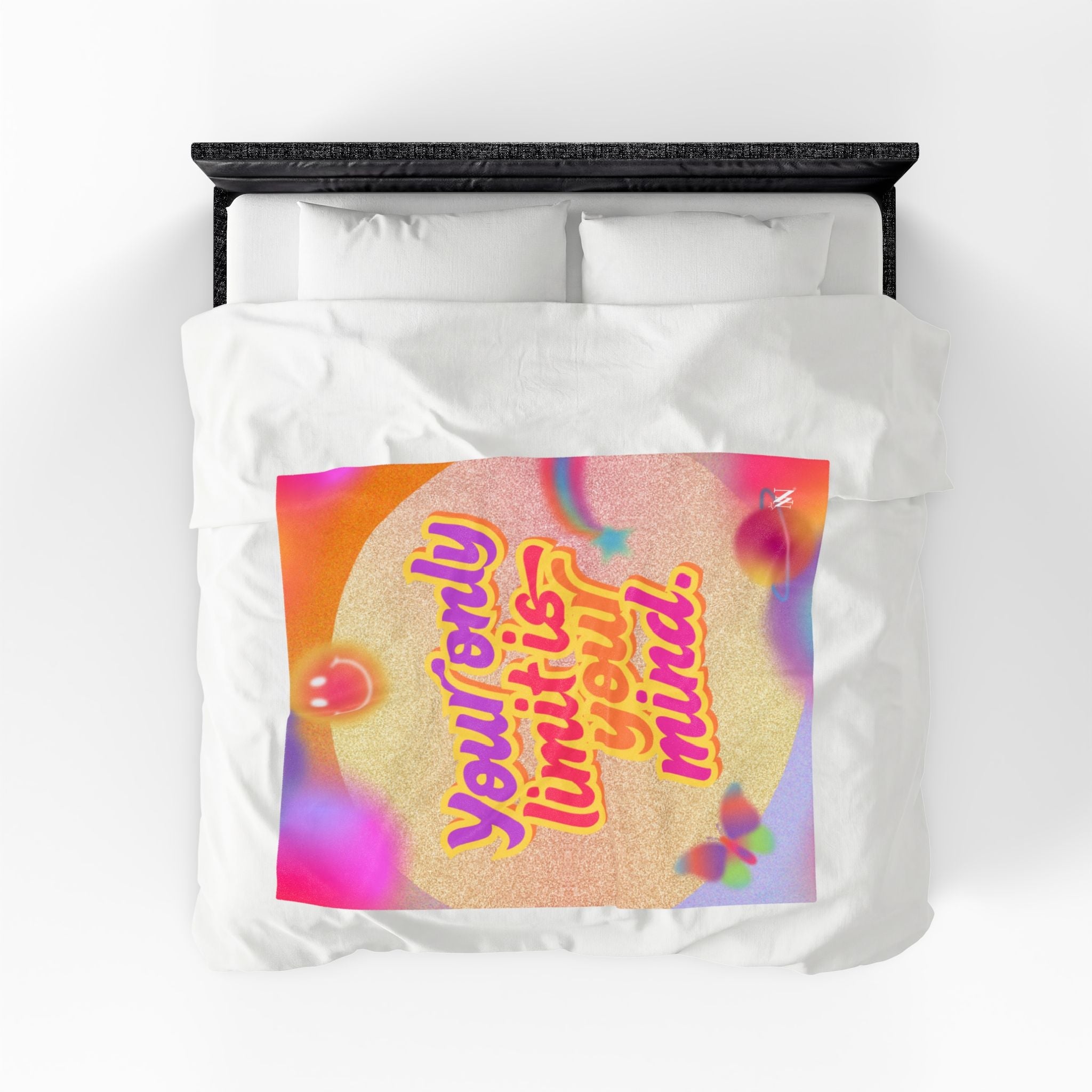 Your Only Limit is Your Mind. Romantic Lovers Gifts Blanket