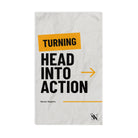 Turning Head into Action Cum Towel