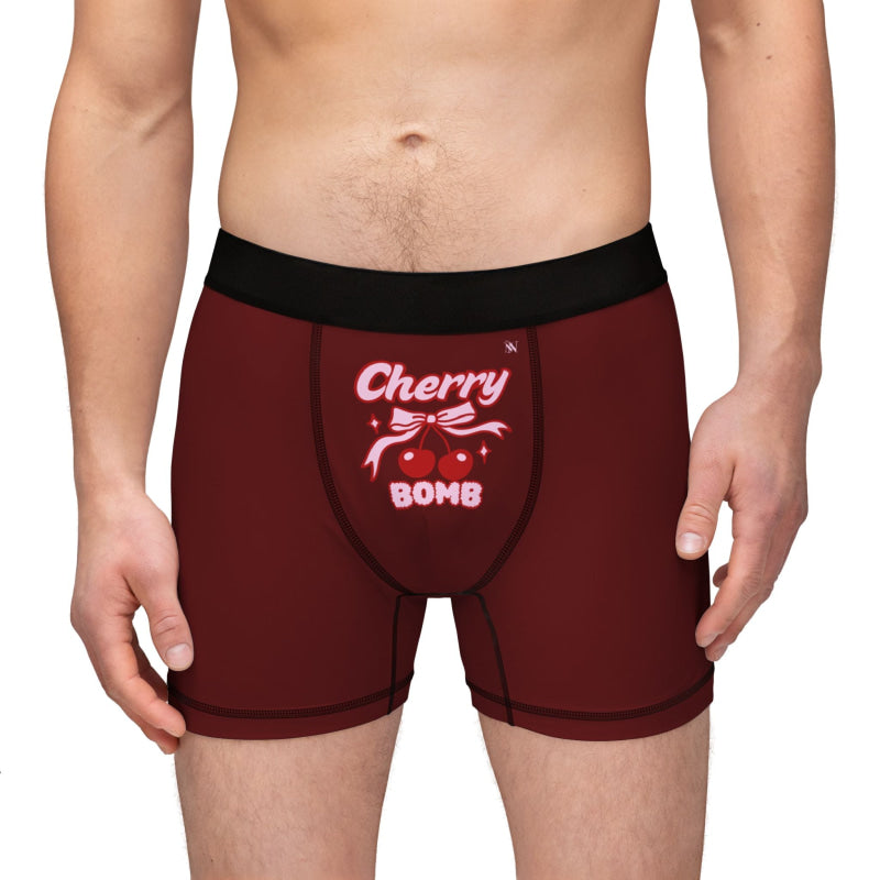 Cherry Bomb | Mix & Match Men’s Fun-Flirty Lovers’ Boxer Briefs