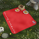 Nectar Napkins Brand Bright Red Water-Resistant Sex Blanket