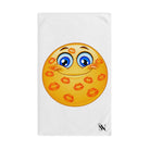 Kisses All Over Emoji Cum Towel