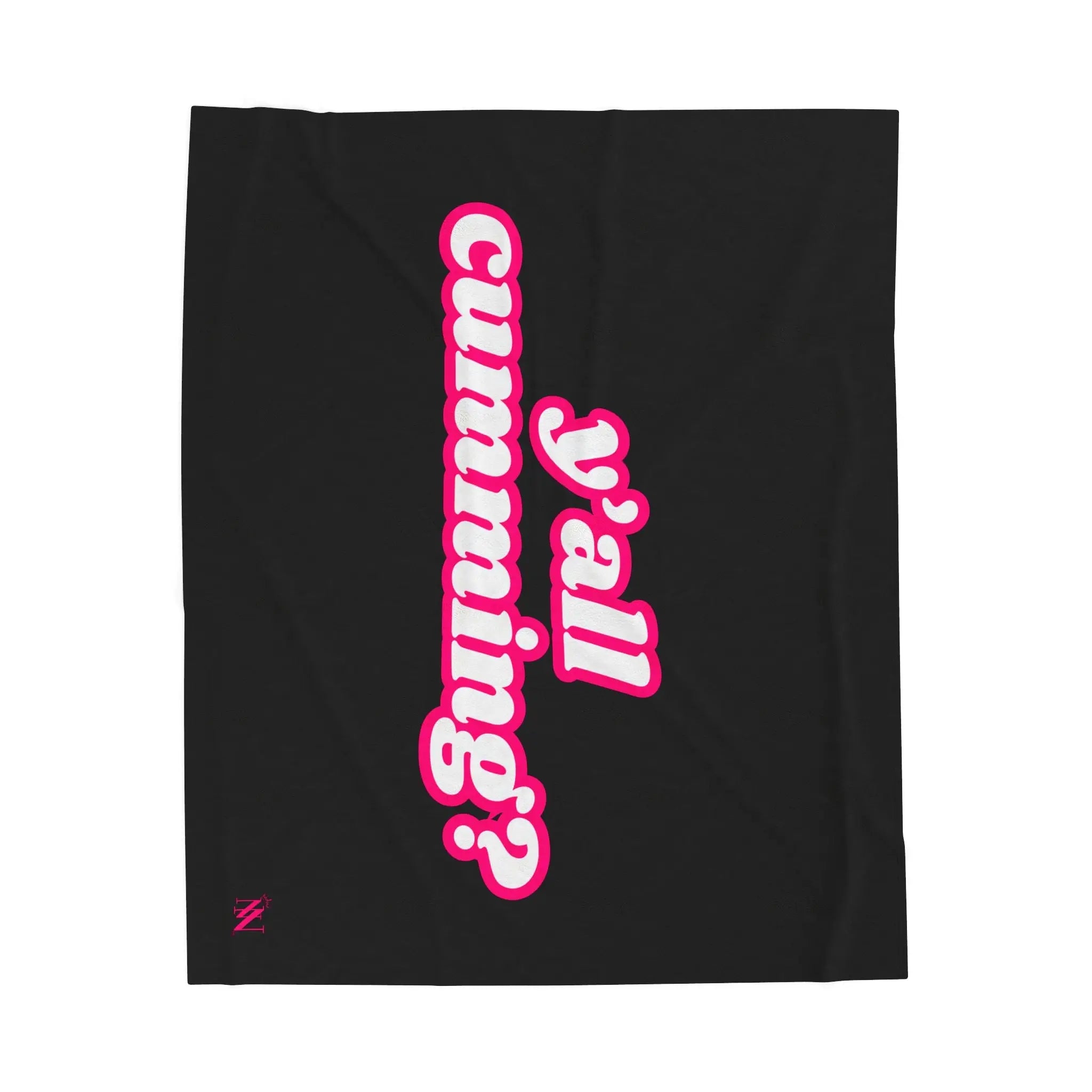 Y’all Cumming? | Mix & Match Velveteen Fun-Flirty Lovers’ Blankets