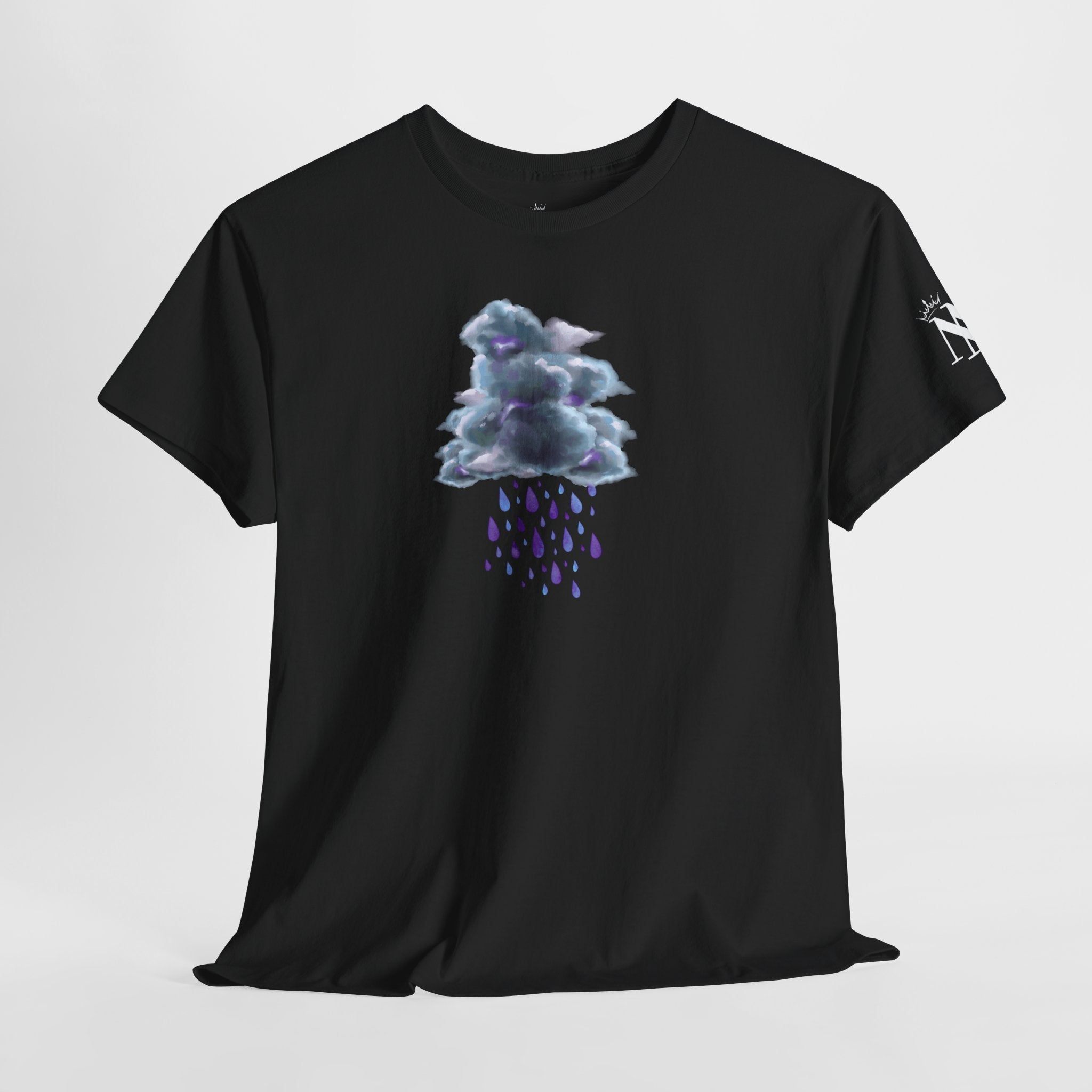 Purple Rain Cloud Romantic Couples Sex Gifts for Her T-Shirt