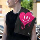 Smiling Drippy Heart | Nectar Napkins Fun-Flirty Lovers’ Towels