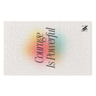 Courage Is Powerful | Mix & Match Soft Fun-Flirty Lovers’ Towels