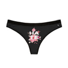 Floral Hate | Mix & Match Women’s Fun-Flirty Lovers’ Thongs