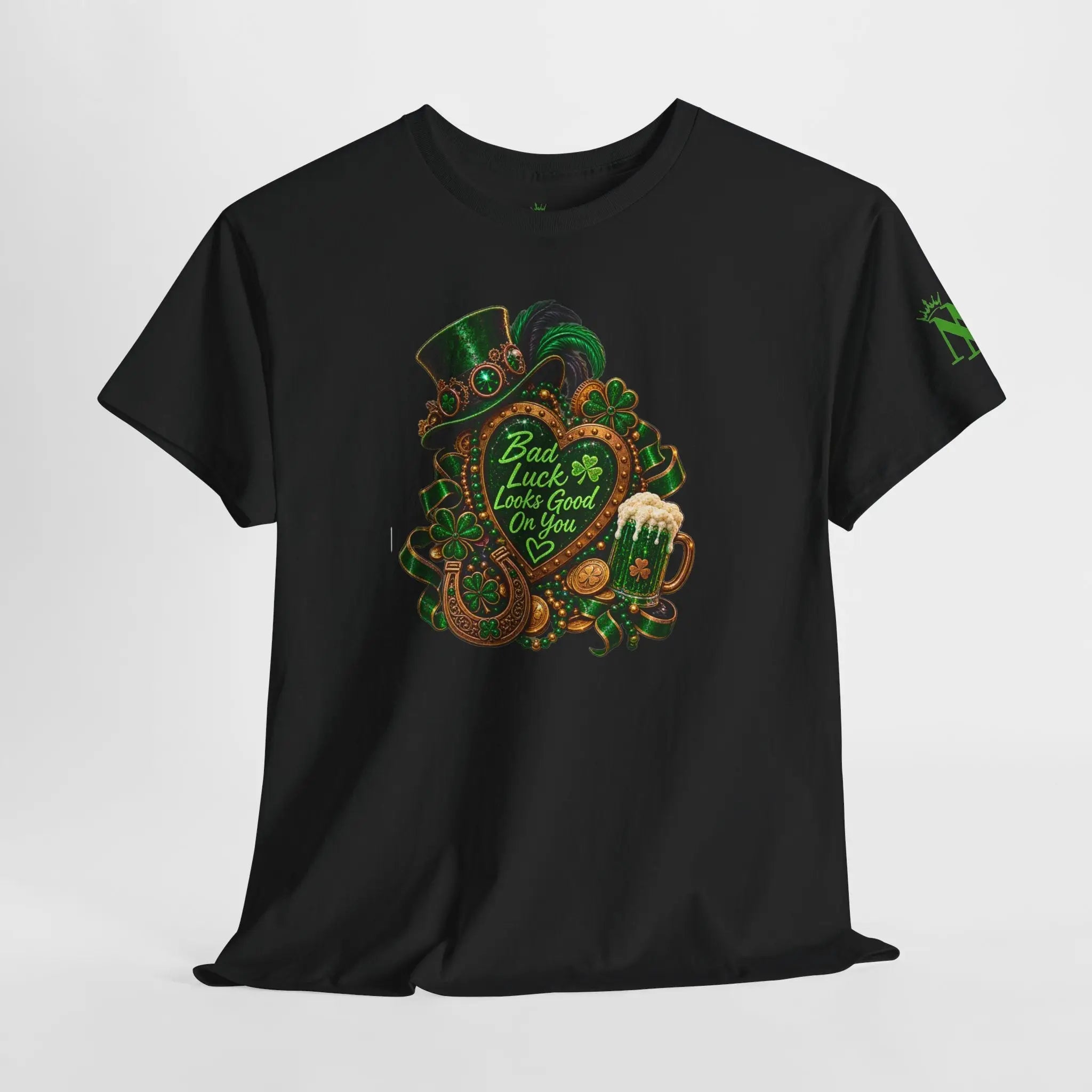 Bad Luck Looks Good on You Irish T-Shirt