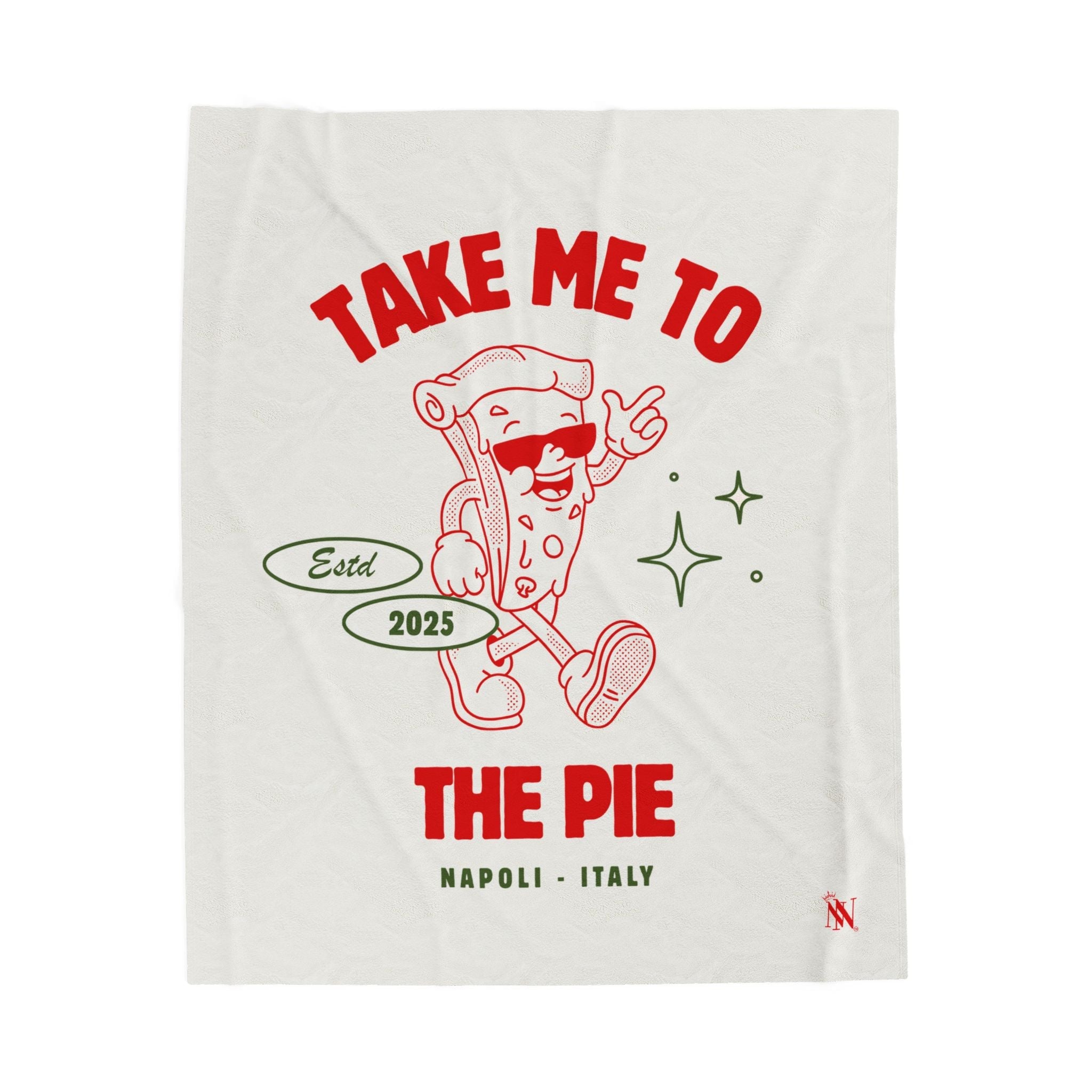 Take Me to the Pie | Mix & Match Velveteen Fun-Flirty Lovers’ Blankets