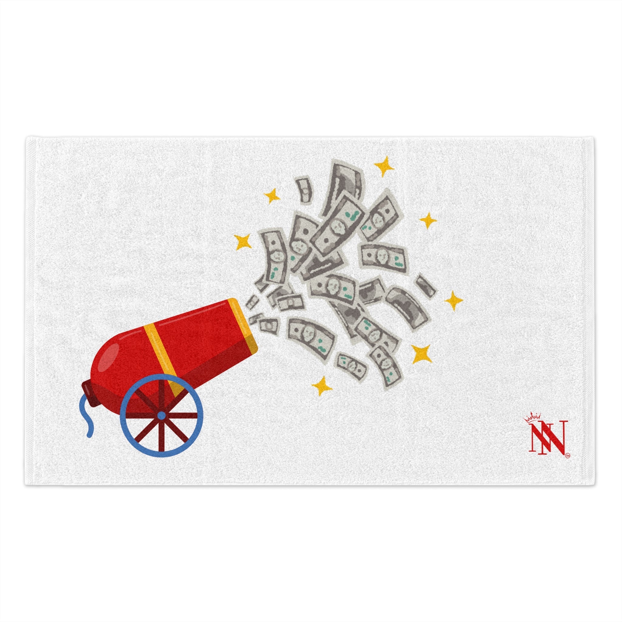 Money Shot Cannon Emoji | Mix & Match Soft Fun-Flirty Lovers’ Towels