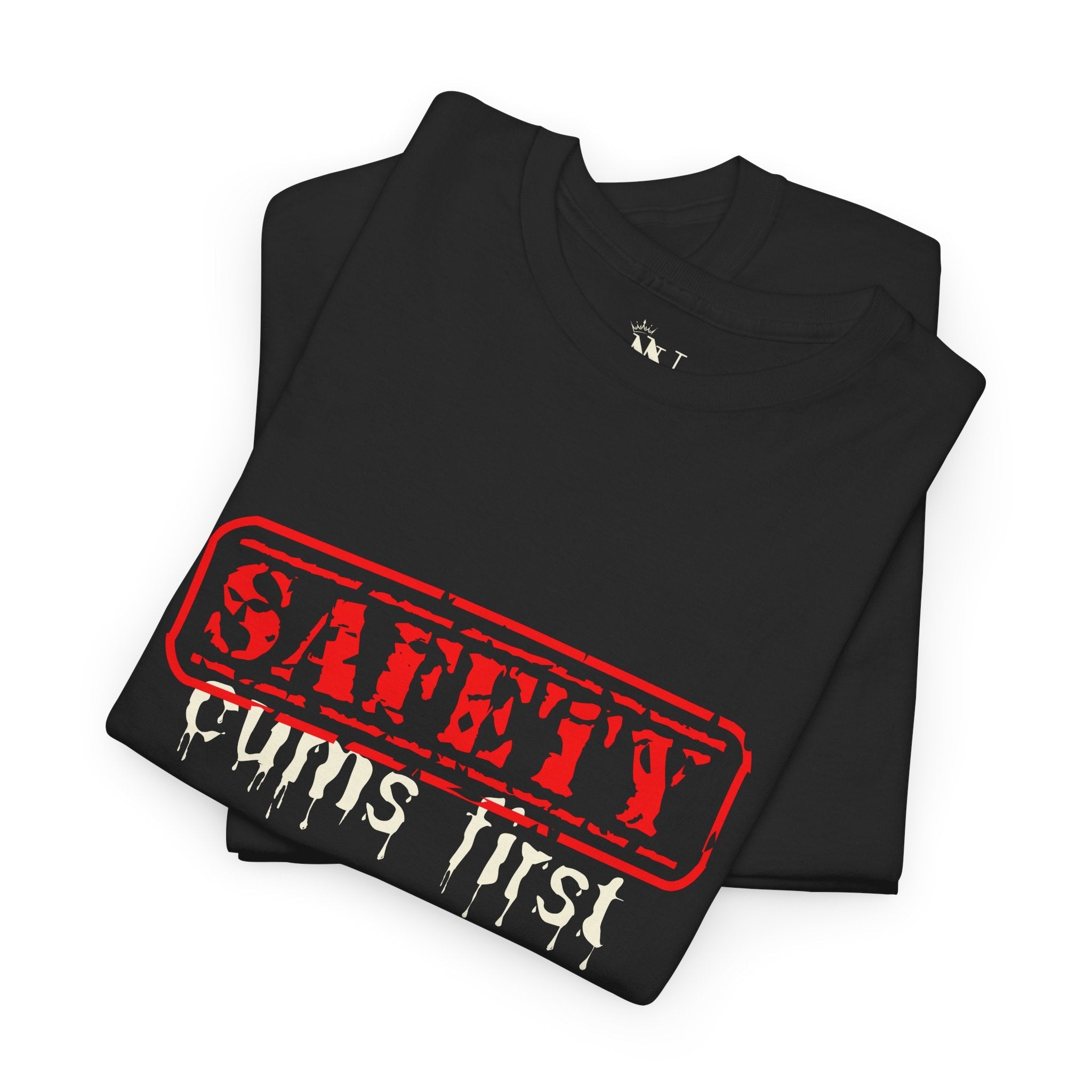 Safety: Cums First | Mix & Match 100% Cotton Unisex Fun-Flirty Lovers’ Tees