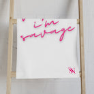 Fuck I’m Savage | Mix & Match Original Fun-Flirty Lovers’ Towels